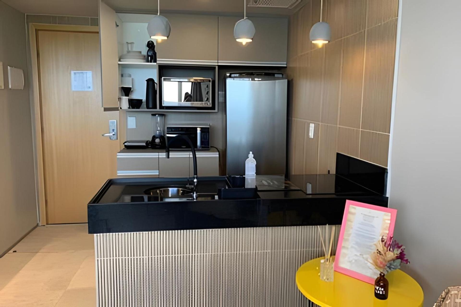 Hosts Br - Flat Frente Mar C/ Cozinha Apartamento *