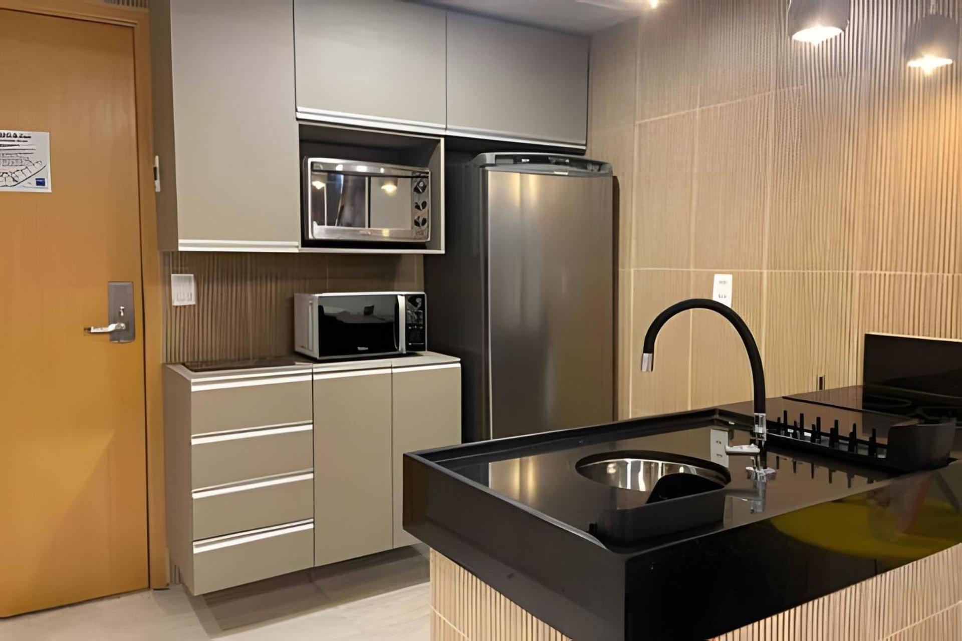 Hosts Br - Flat Frente Mar C/ Cozinha Apartamento
